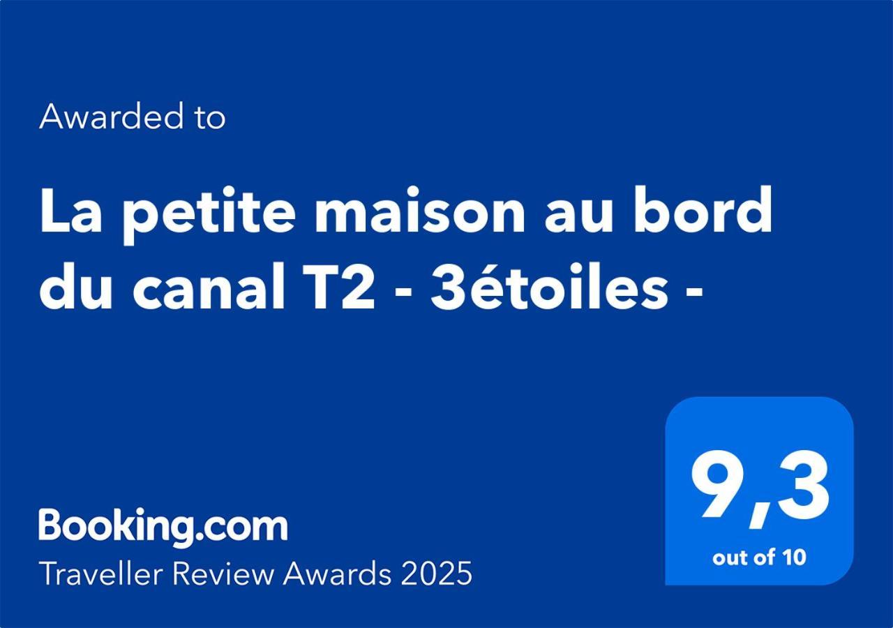 La Petite Maison Au Bord Du Canal T2 - 3etoiles - * Frontignan